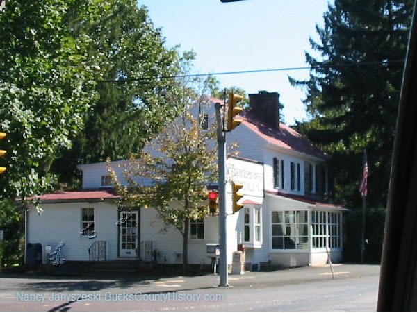 Mechanicsville Post Office, corner of Mechanicsville Road and Route 413, Durham Road